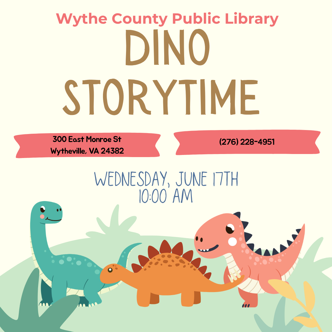 light background with cartoon dinosaurs