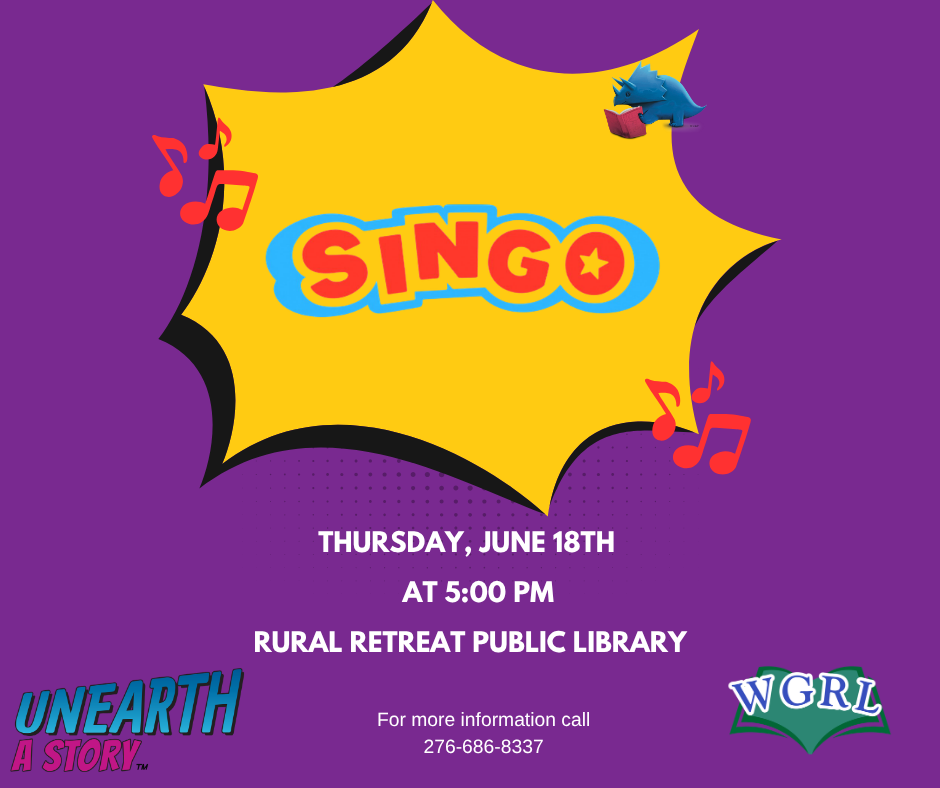 Purple Background with Singo logo