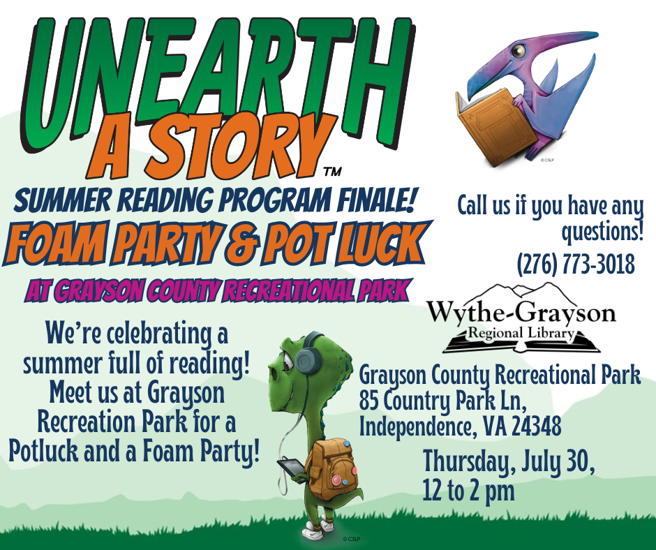 Green Mountain background with books