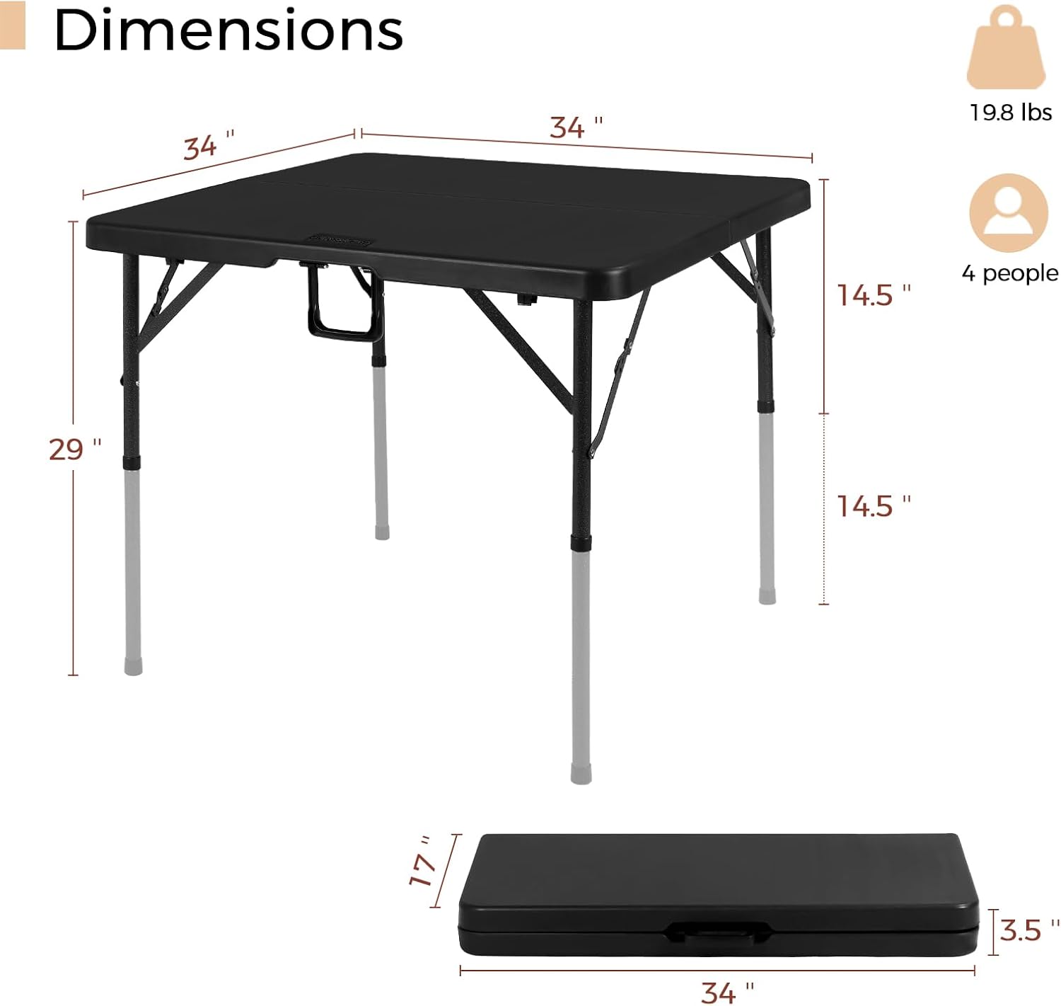 Folding table