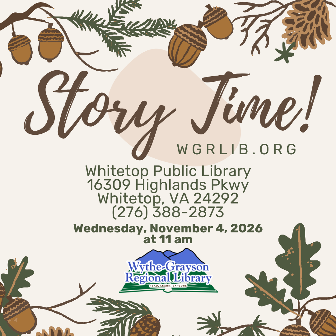 whitetop storytime